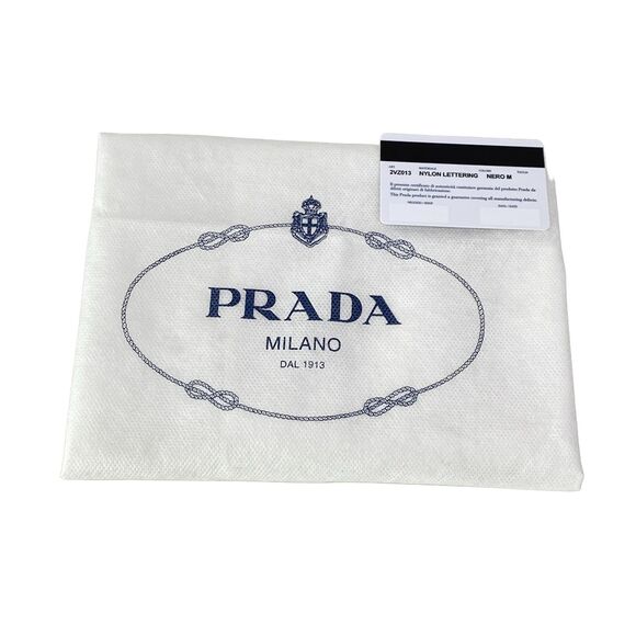 Prada Backpack 2VZ013 Black Navy Multi Nylon Leather main image 12